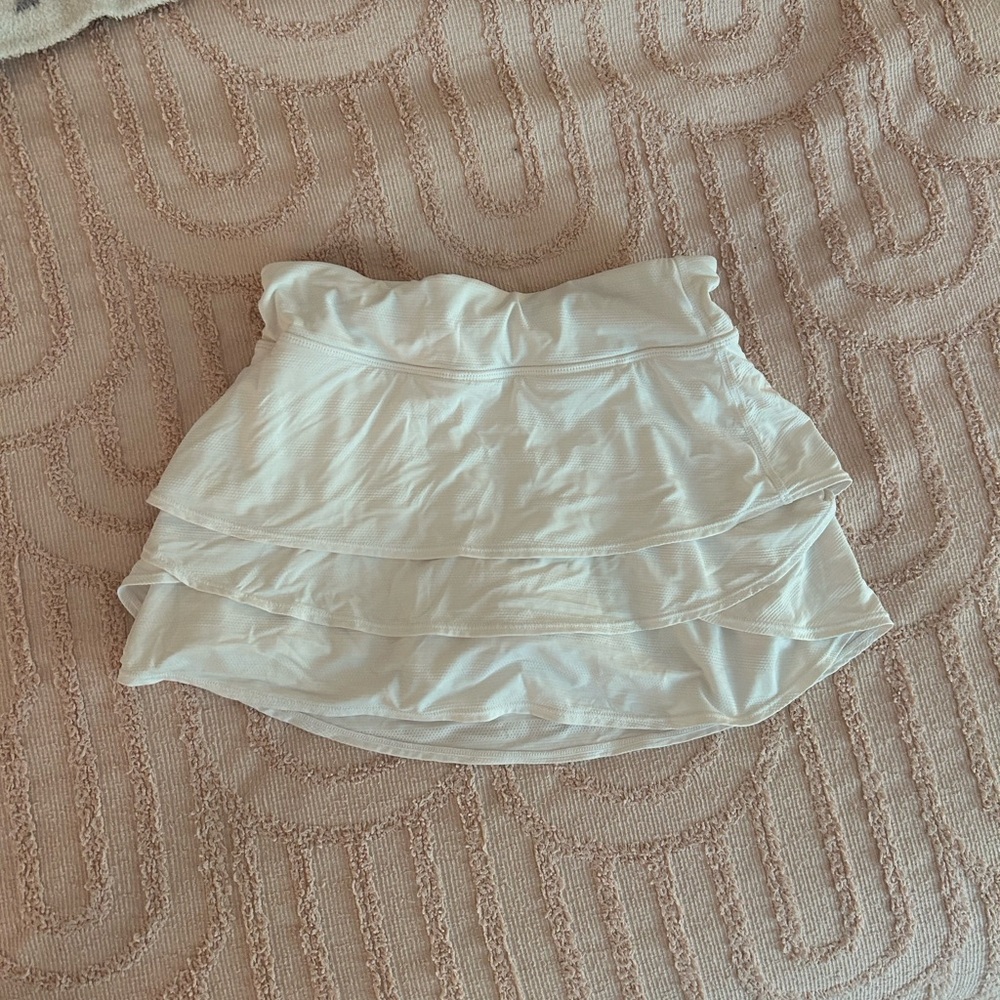 Athleta girl white tennis skirt